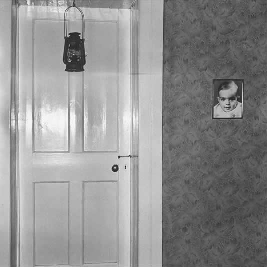 Bedroom door, Bethanie, 1983