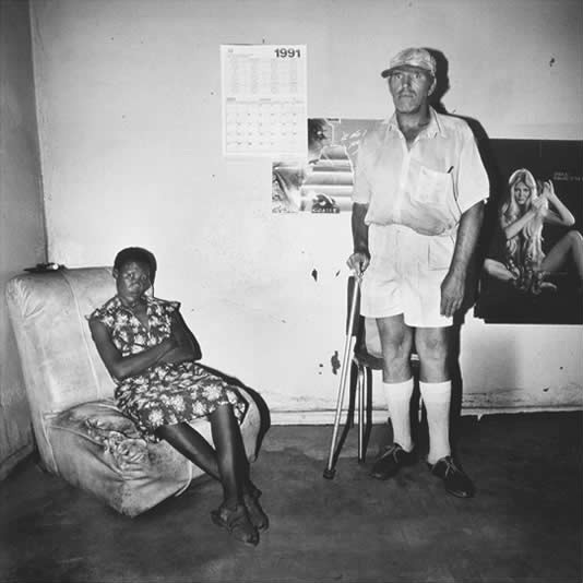 Man and maid, Northern Cape, 1991